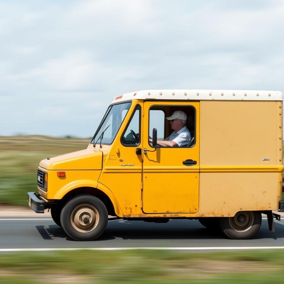 Dream : Driving a small truck