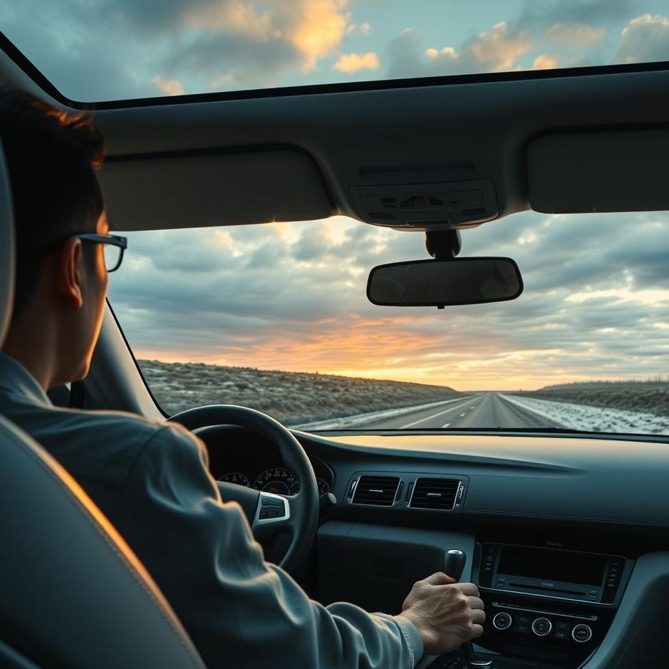 Dream : Driving an automatic gear car in a dream