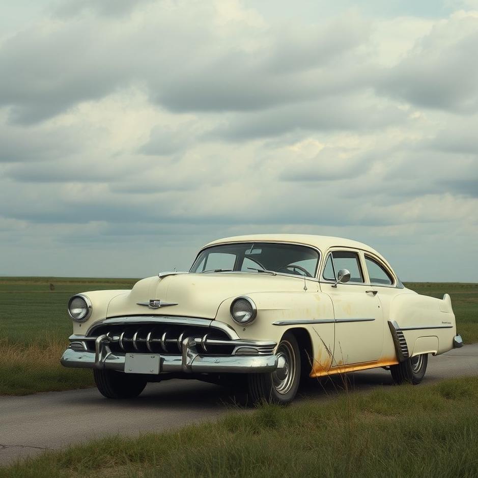 Dream : Driving an old car in a dream