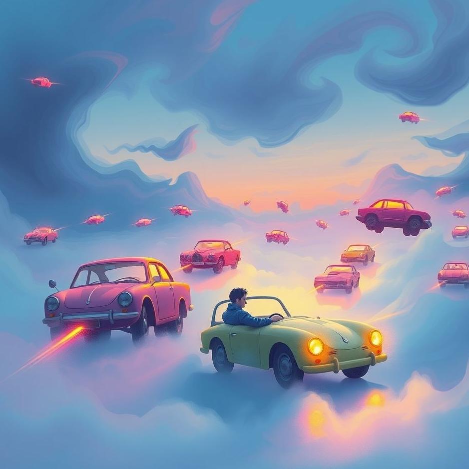 Dream : Driving and lose cars in the dream