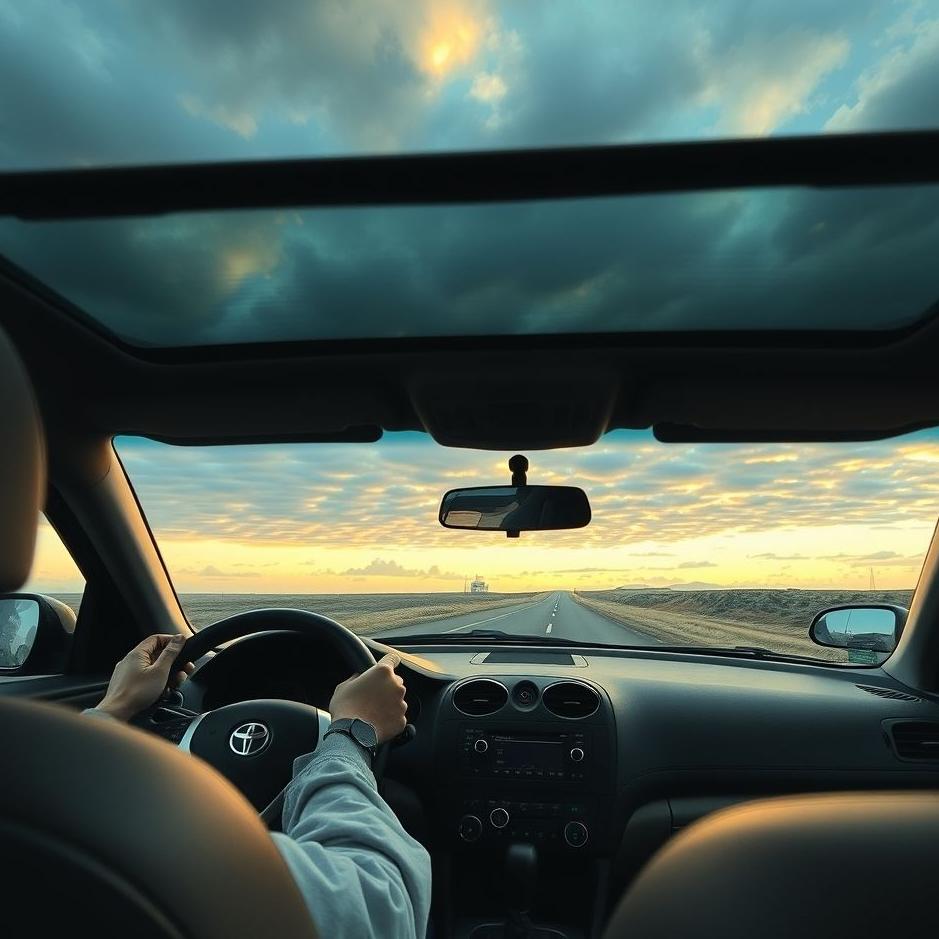 Dream : Driving car case in the dream