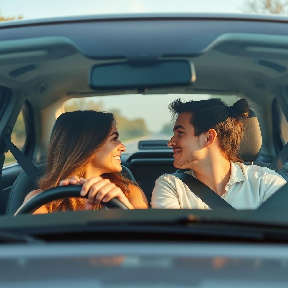Dream : Driving with your lover in a car