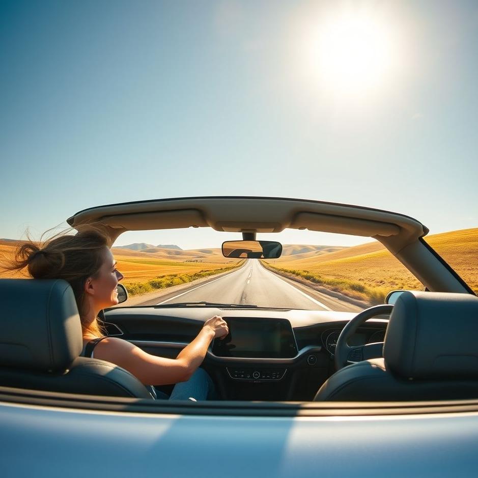 Dream : Driving your friend's car