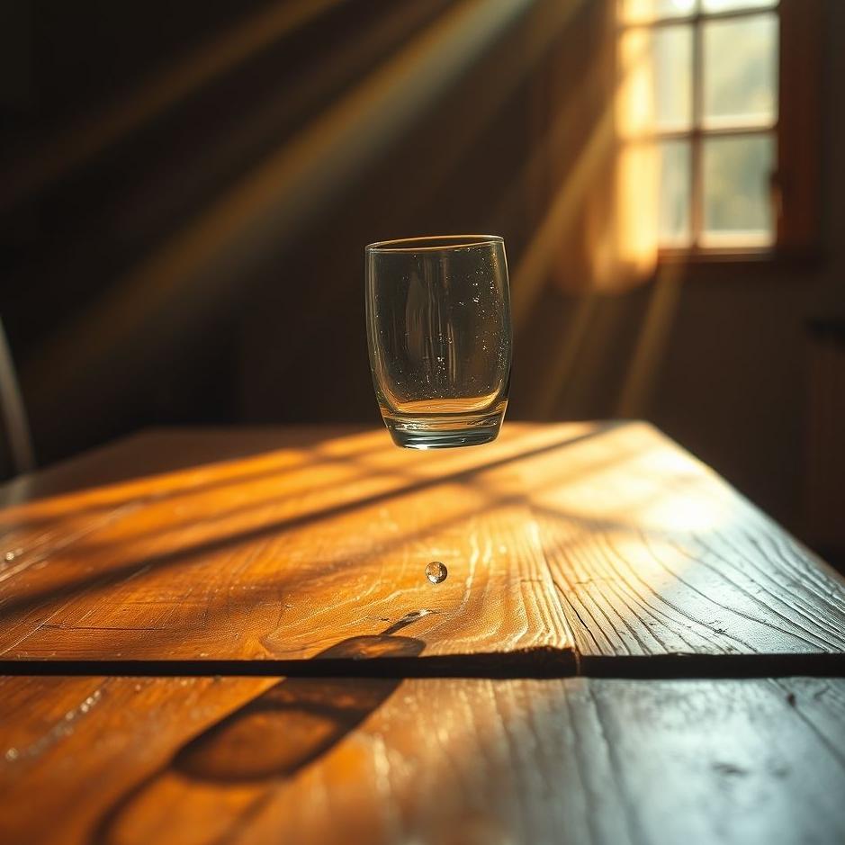 Dream : Dropping a glass