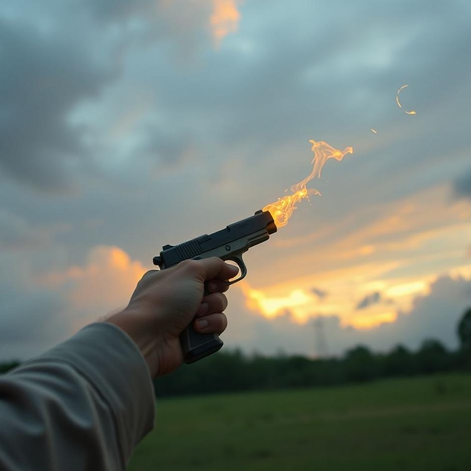 Dream : Dropping a gun in a dream