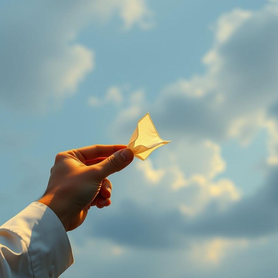 Dream : Dropping a handkerchief in a dream