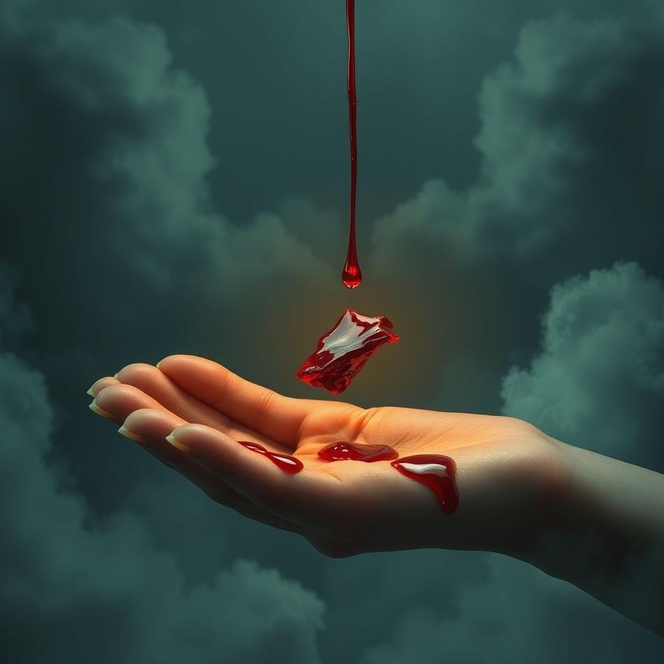 Dream : Dropping a piece of blood in a dream