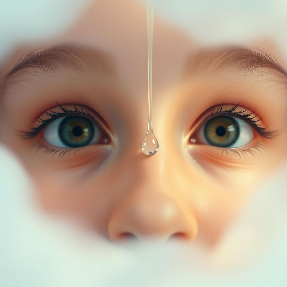 Dream : Dropping drops into the eye in a dream