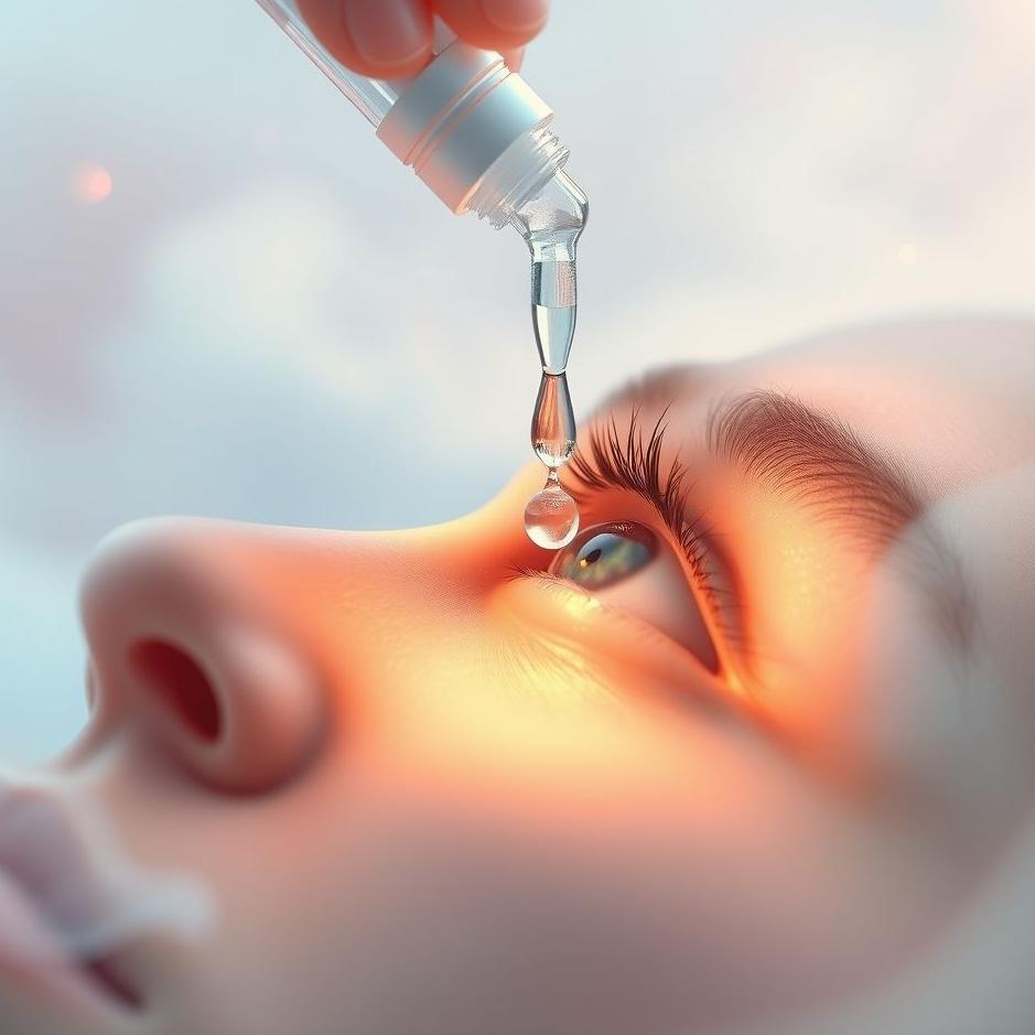 Dream : Dropping eye drops in a dream