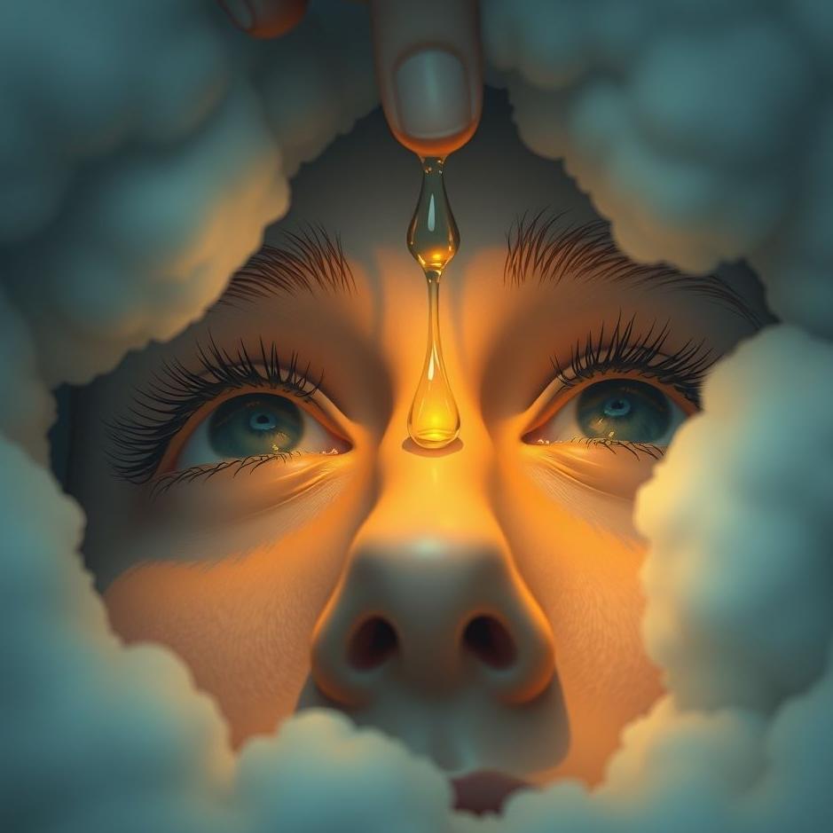 Dream : Dropping medicine into the eyes in a dream