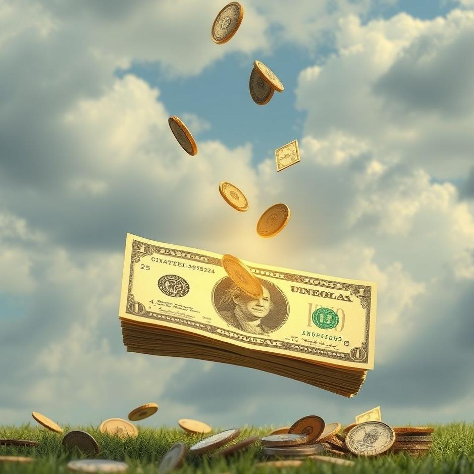 Dream : Dropping money in a dream