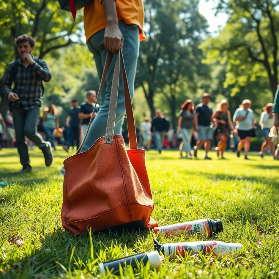 Dream : Dropping your belongings