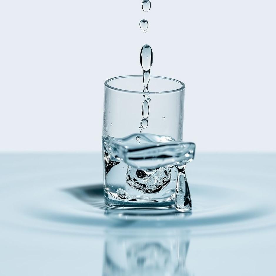 Dream : Dropping your glasses into water