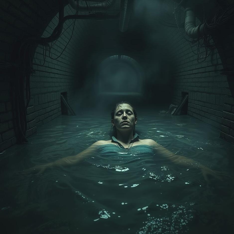Dream : Drowning in a sewer in a dream