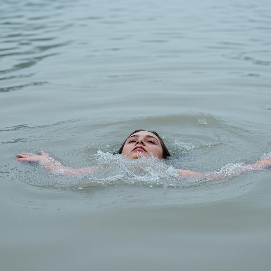 Dream : Drowning in flood water