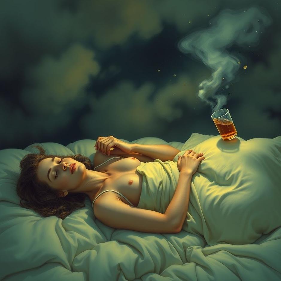 Dream : Drunk and passing out in a dream