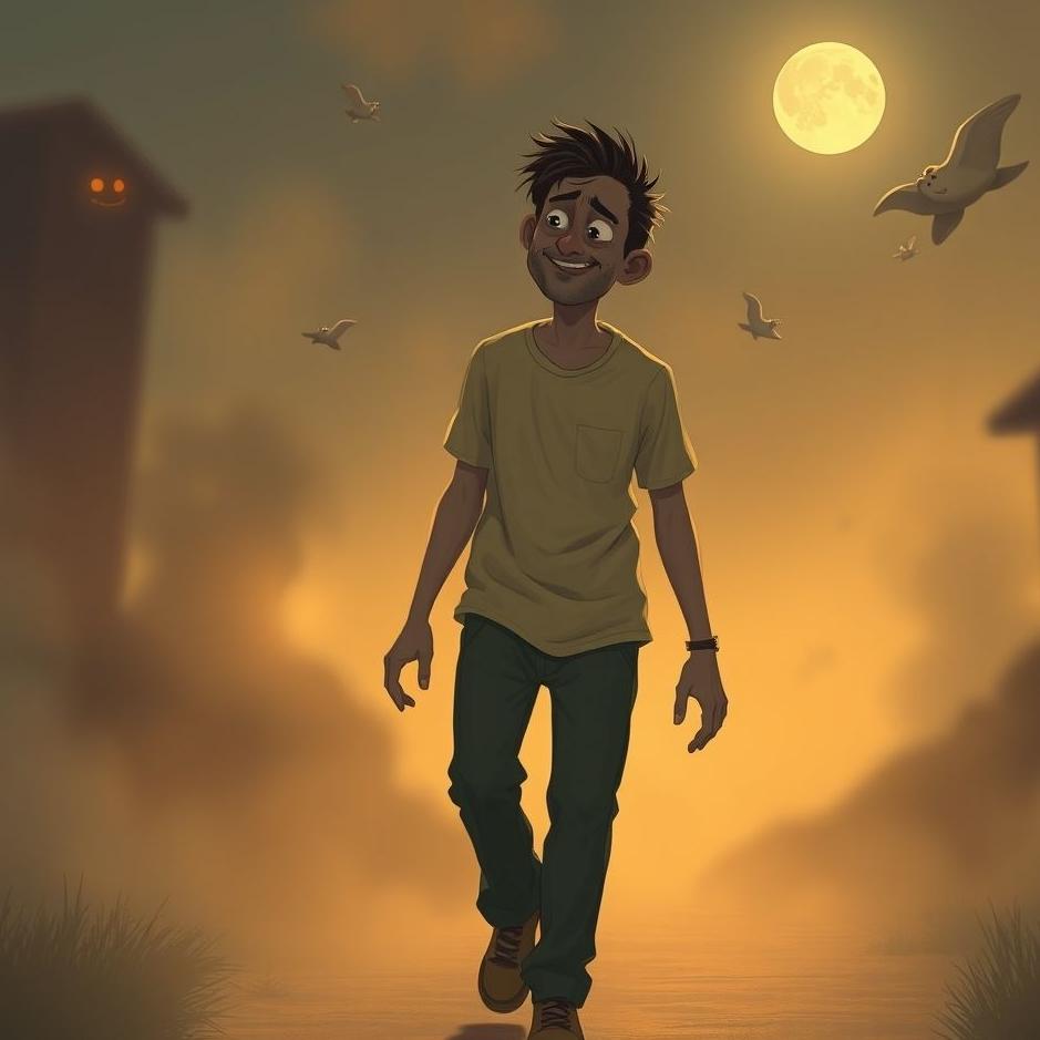 Dream : Drunk neighbor in a dream