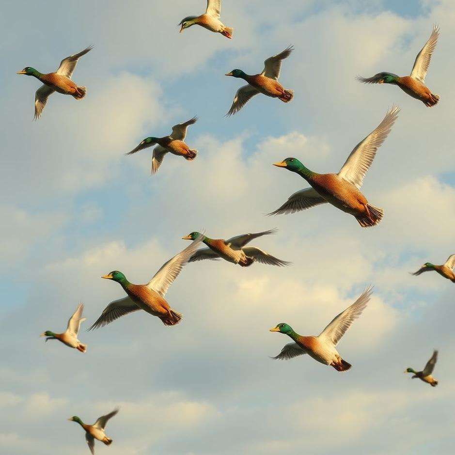 Dream : Ducks falling from the sky in a dream