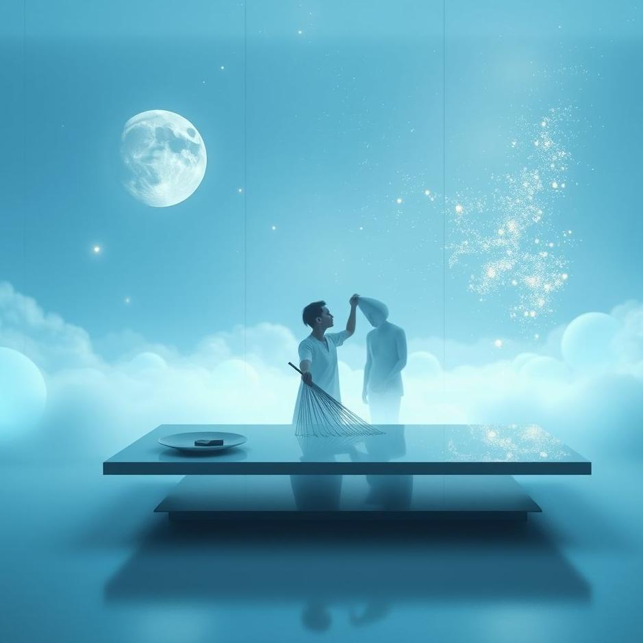 Dream : Dusting a coffee table in a dream