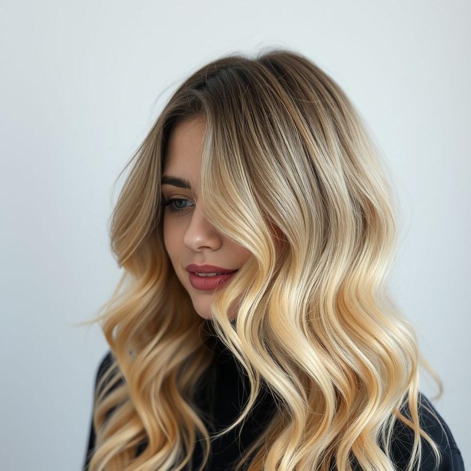 Dream : Dyeing blonde hair black in a dream