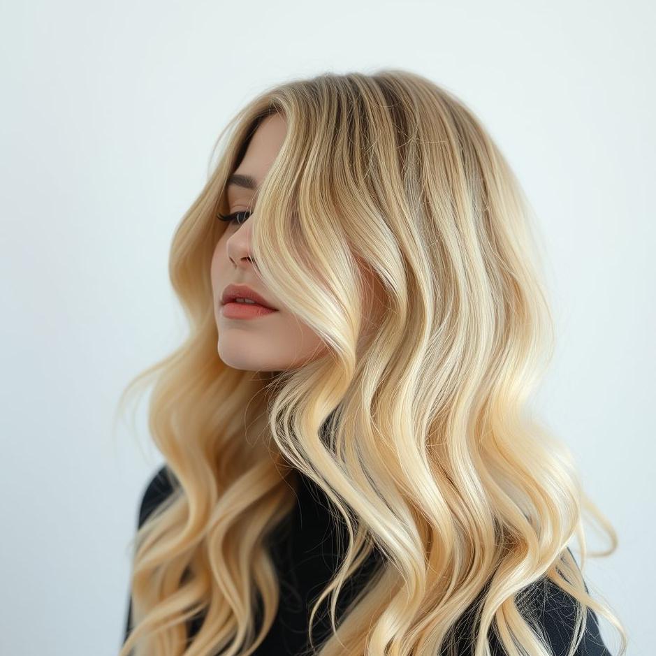 Dream : Dyeing blonde hair in a dream