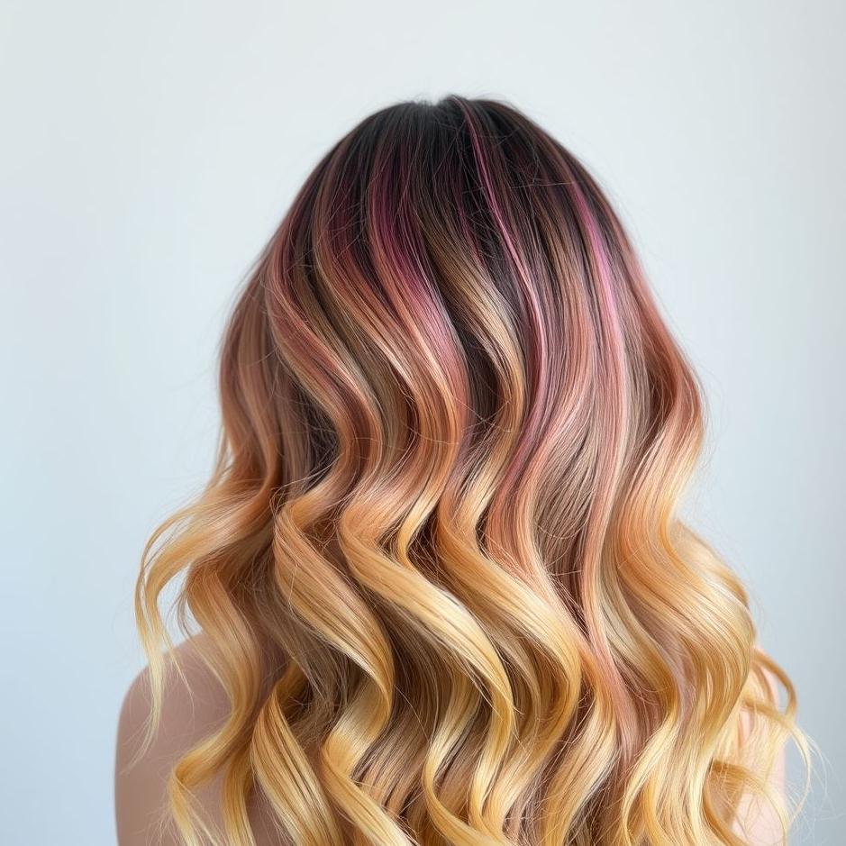 Dream : Dyeing the ends of your hair in a dream