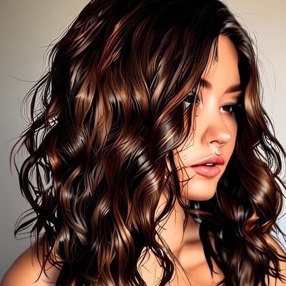 Dream : Dyeing your hair brown in a dream