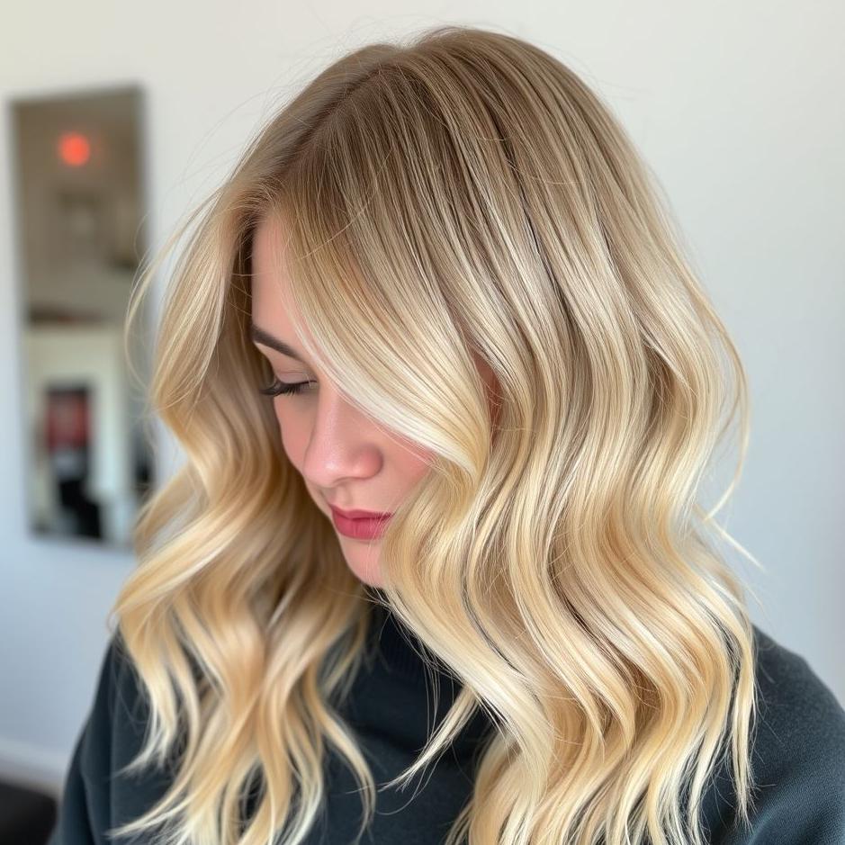 Dream : Dying and cutting hair blonde in a dream