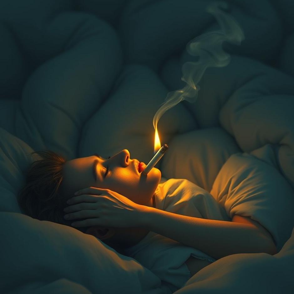 Dream : Dying from a cigarette in a dream