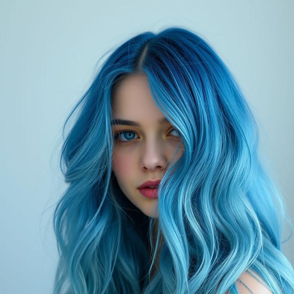 Dream : Dying hair blue in a dream