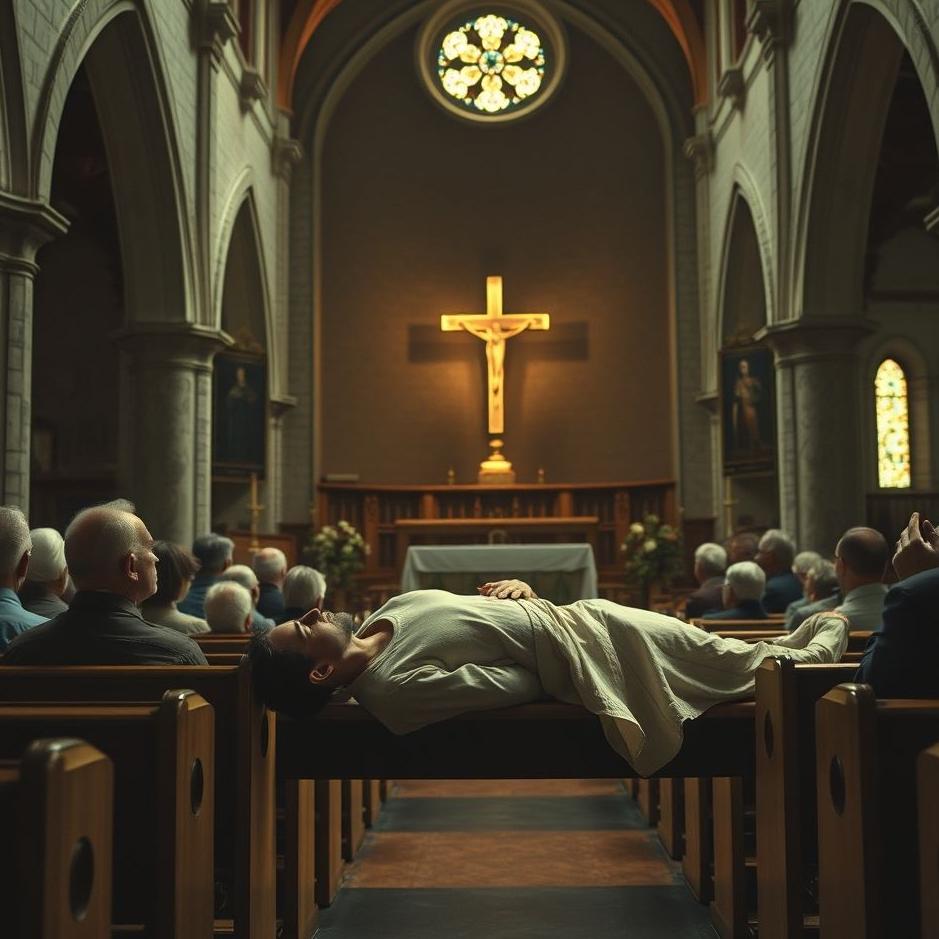 Dream : Dying in a church