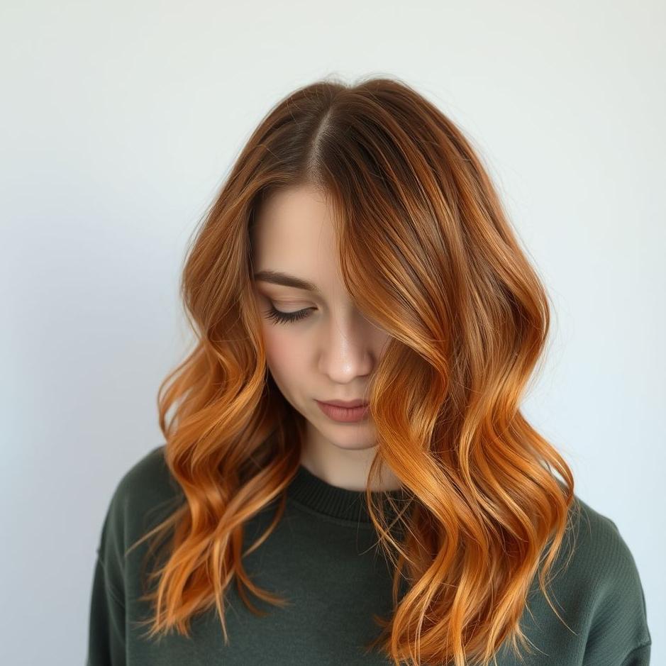 Dream : Dying your hair copper in a dream