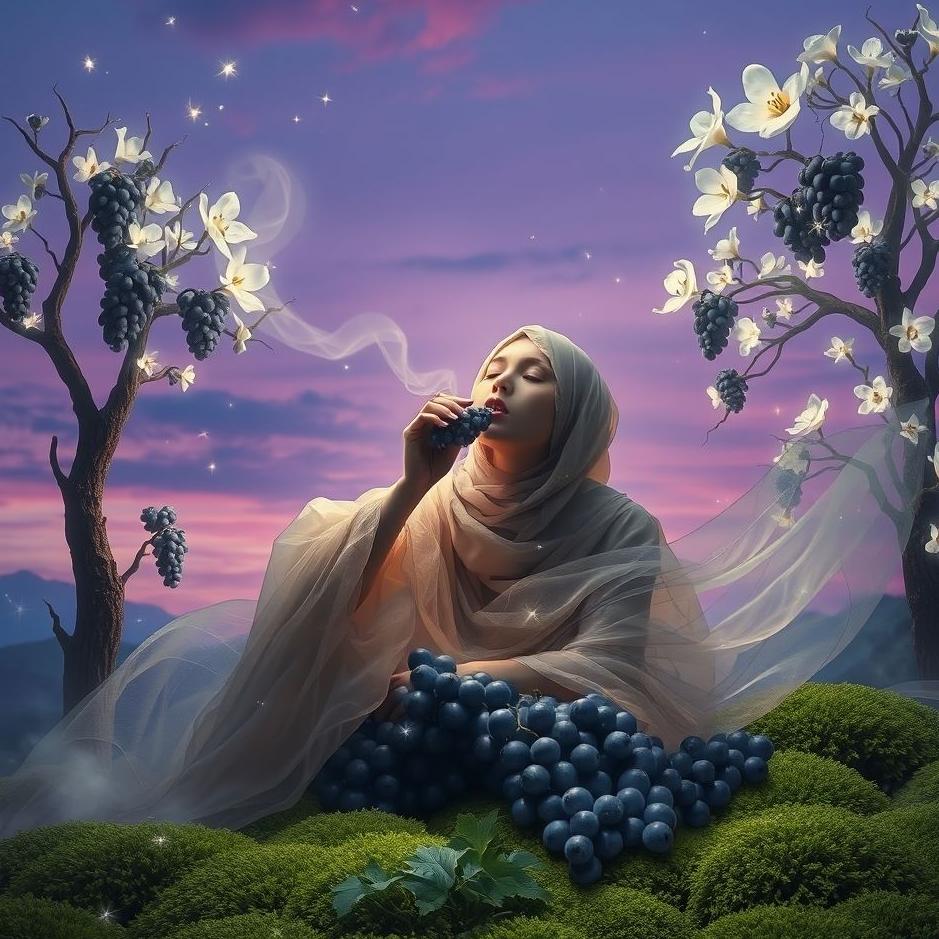 Dream Dictionary : Eat black grapes without exceeding the dream