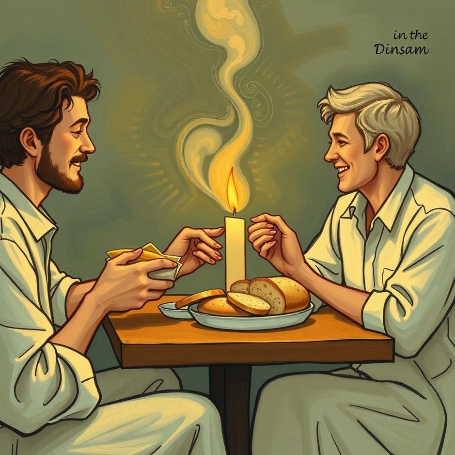 Dream : Eat bread with your friend in the dream