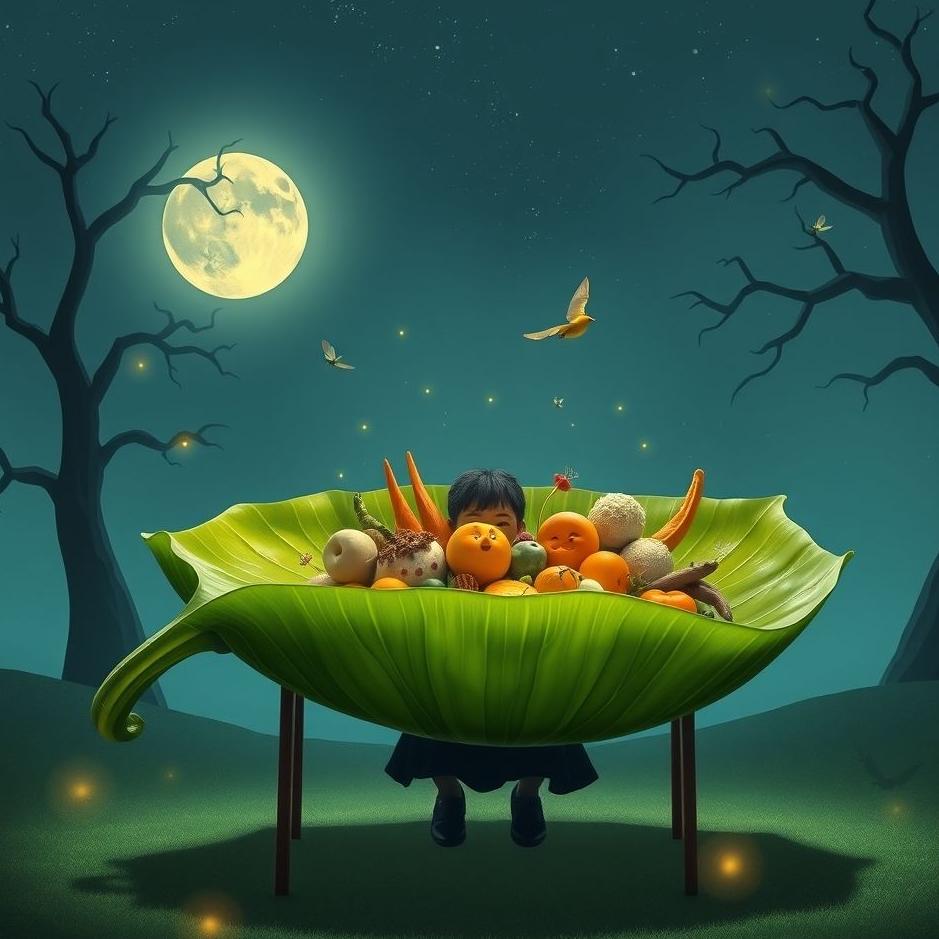 Dream Dictionary : Eat overgrown leaf wrap in the dream