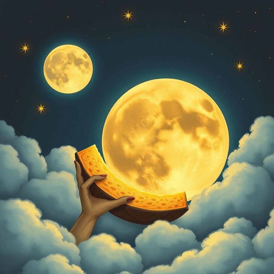 Dream : Eat the moon in the dream