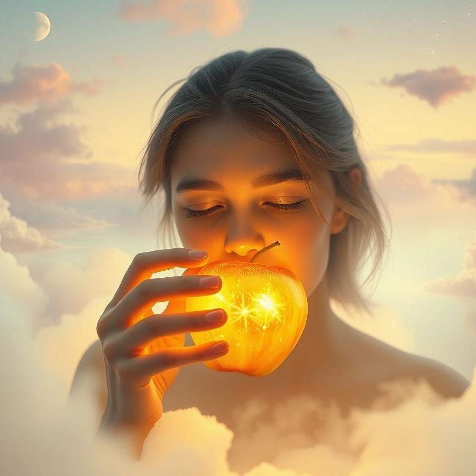 Dream : Eating a golden apple in a dream