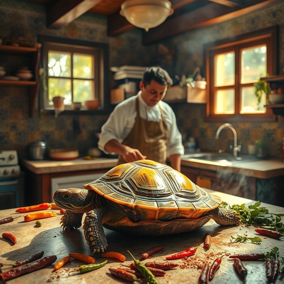 Dream : Eating a live turtle 