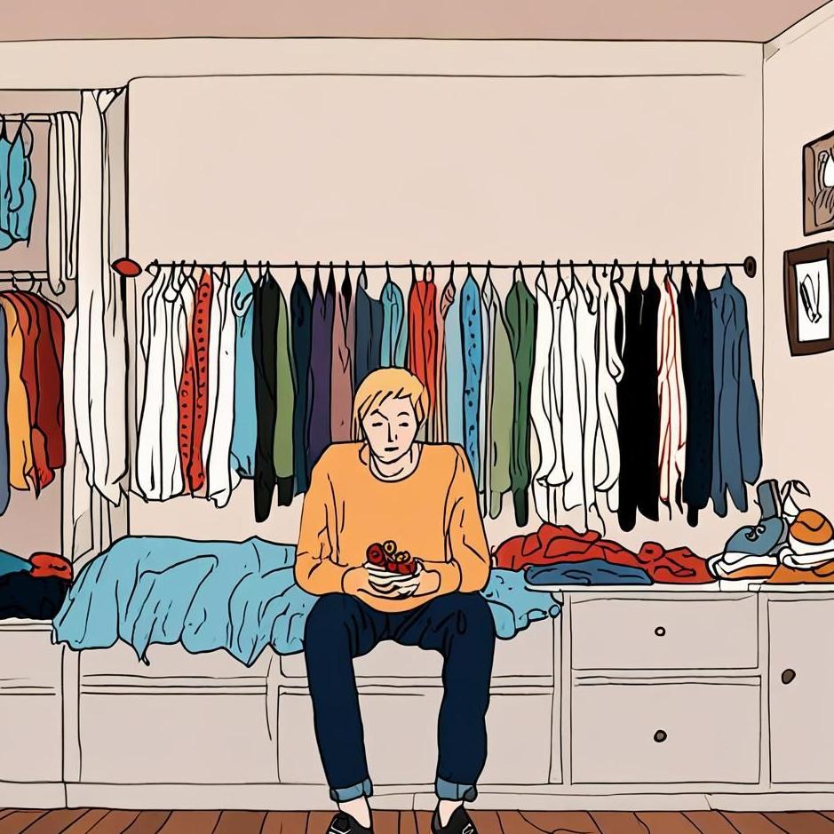 Dream : Eating clothes in a dream