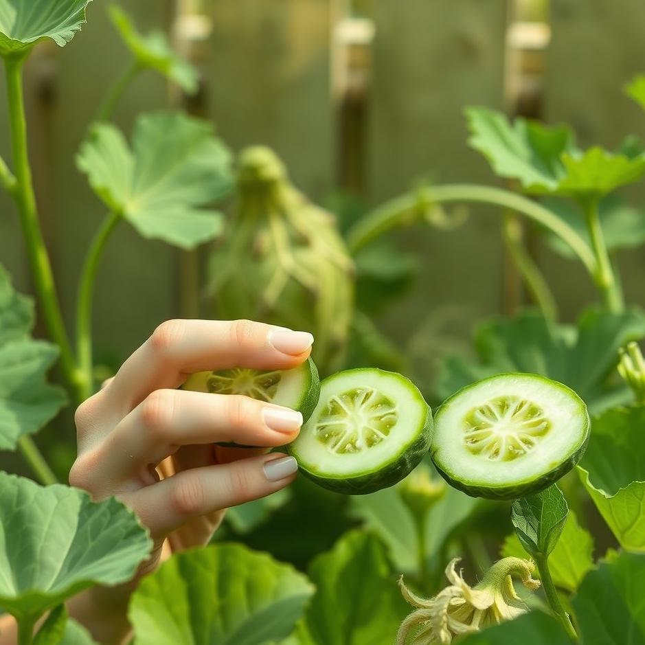 Dream : Eating cucumbers in season in a dream