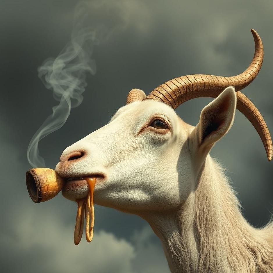 Dream : Eating goat horn in a dream