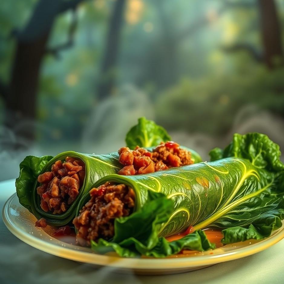 Dream : Eating kale sarma with meat in a dream