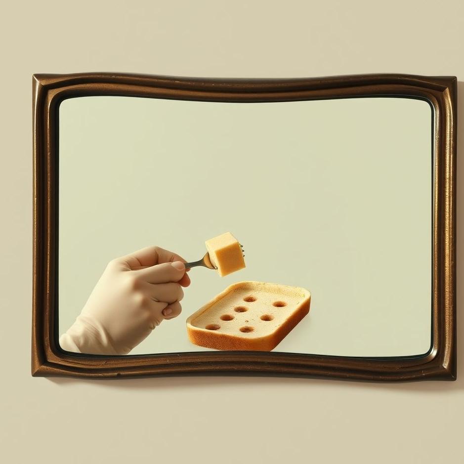 Dream : Eating mirror in the dream