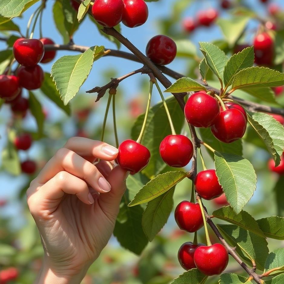 Dream Dictionary : Eating red cherries from the tree in the dream