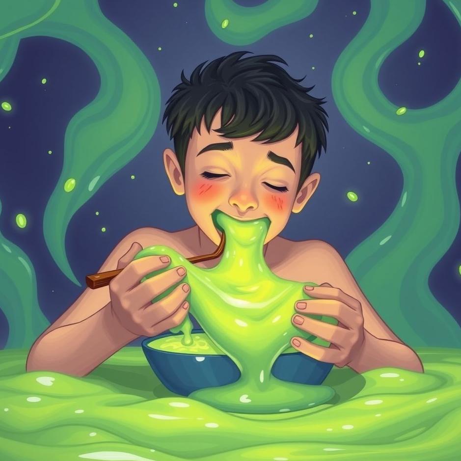 Dream Dictionary : Eating slime in a dream