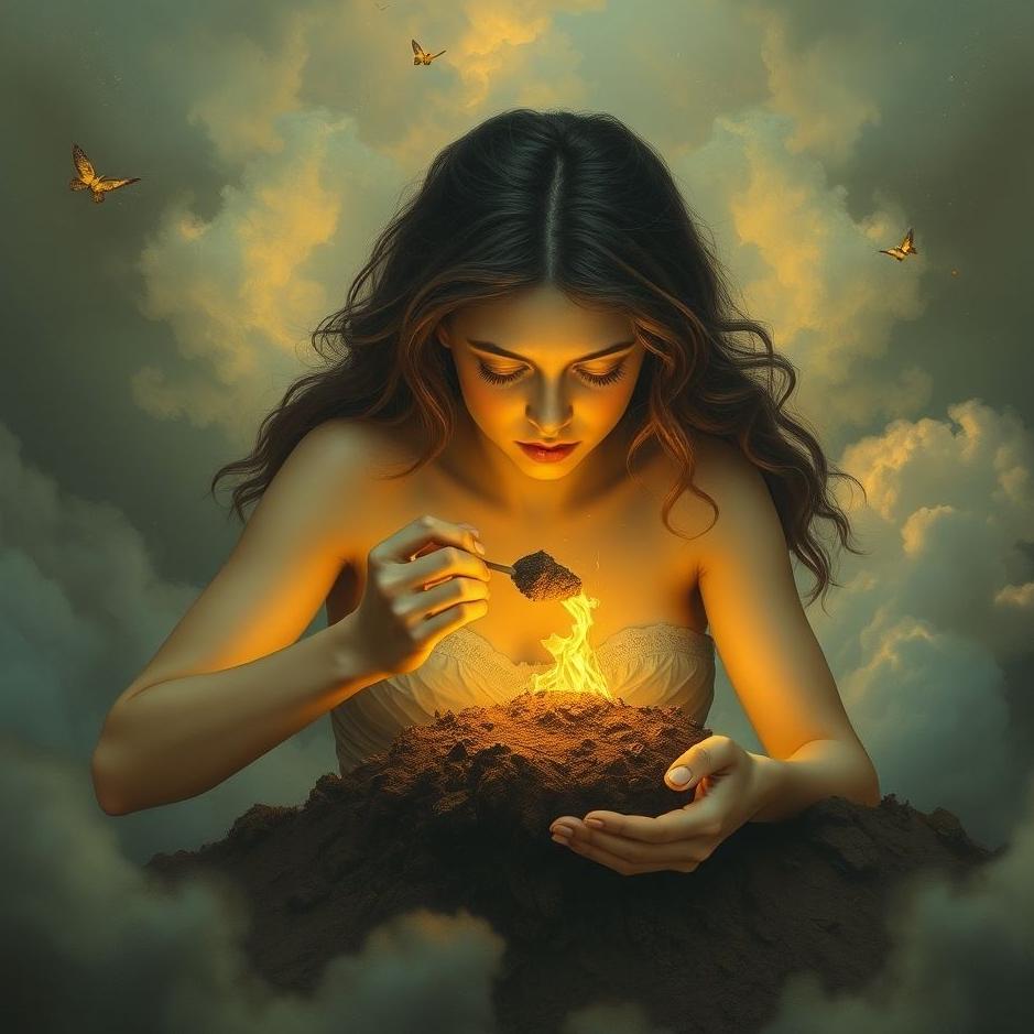 Dream Dictionary : Eating the soil of the mother in the dream