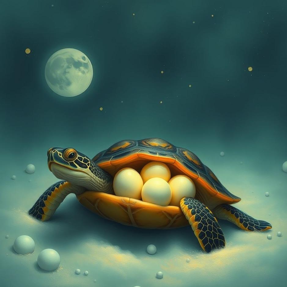 Dream : Eating turtle eggs in a dream