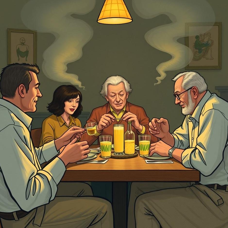 Dream Dictionary : Eating with your old colleagues in a dream