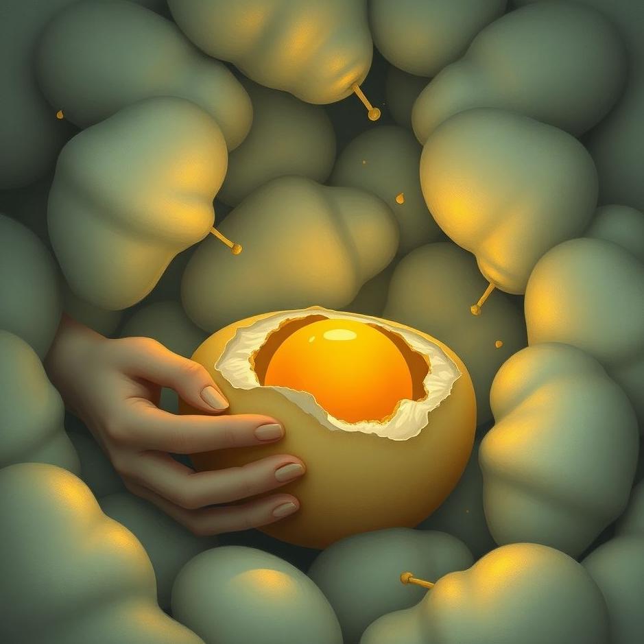 Dream : Egg in your belly in a dream