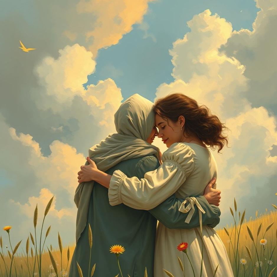 Dream : Embracing your neighbor in a dream